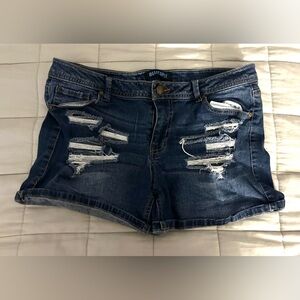 Blue Spice Dark Blue Jean Shorts Size 13